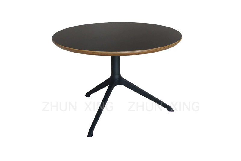 metal powder coated dinin table base