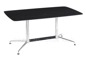 black metal dining table legs