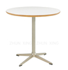 brushed steel dining table base