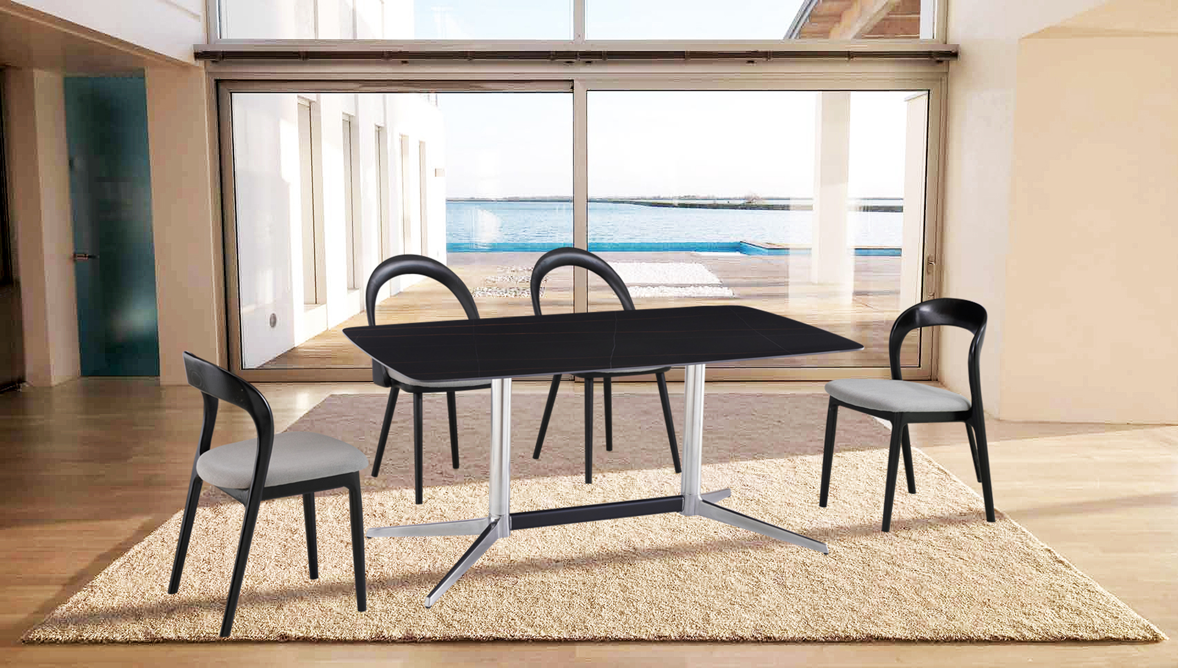 China Germany Brushed table base