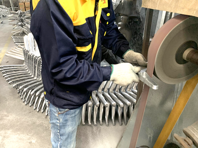 powder coated table base