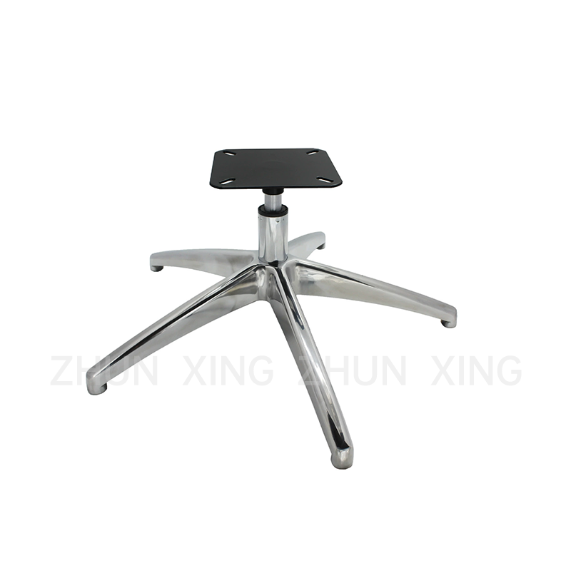 polished base chair