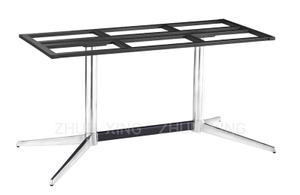 end base tables brush alum