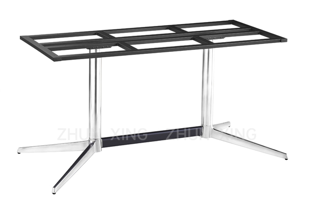 end base tables brush alum