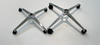metal frame leather chair