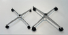 Powder coating chair base