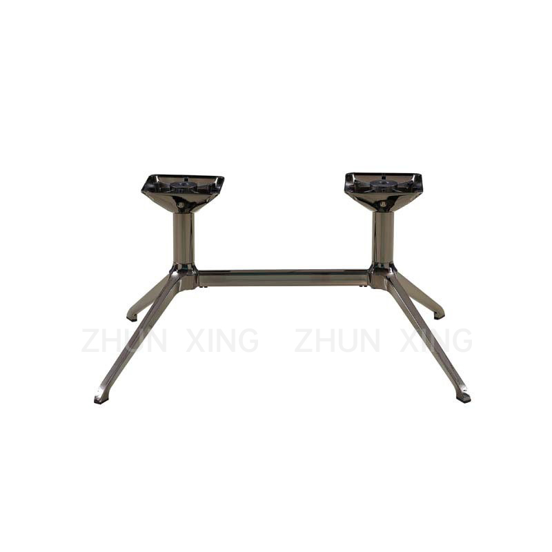 end tables with dark wood top white base pair